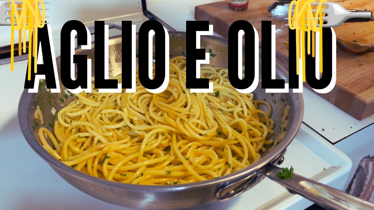 Aglio e Olio My favorite easy late night pasta Dining and Cooking
