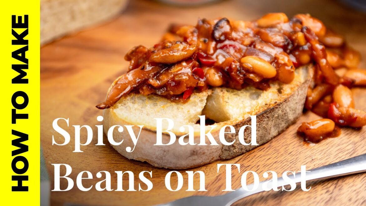 Spicy Baked Beans On Toast For Breakfast | Recipe Inspired by Gordon Ramsay Spicy Baked Beans On Toast For Breakfast | Recipe Inspired by Gordon Ramsay