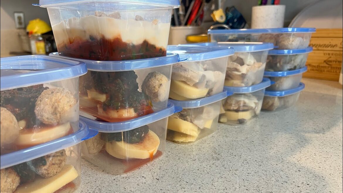 No Cook Meal Prep [Italian Food] $3.65 Per Serving #mealprep #nocooking