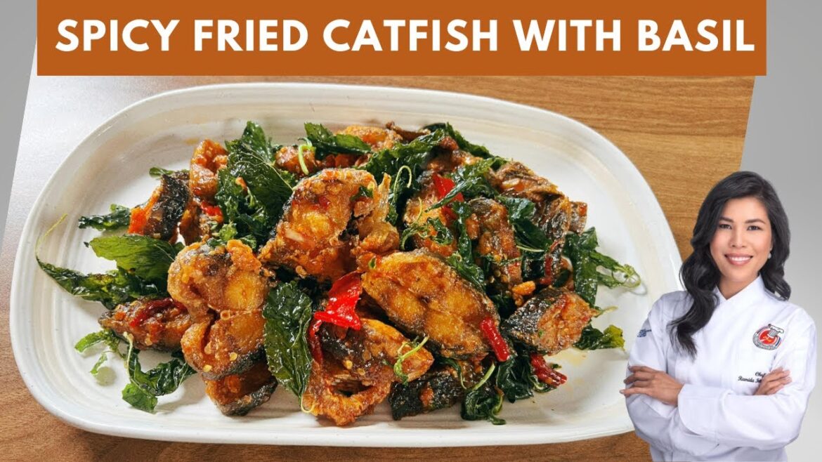 Spicy Fried Catfish / Pad Ped Pla Duk Tod / Crisp Catfish With Basil Spicy Fried Catfish / Pad Ped Pla Duk Tod / Crisp Catfish With Basil