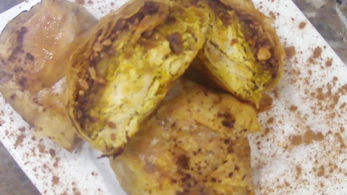 Pastilla au poulet sans gluten/ gluten free chicken pastilla Pastilla au poulet sans gluten/ gluten free chicken pastilla