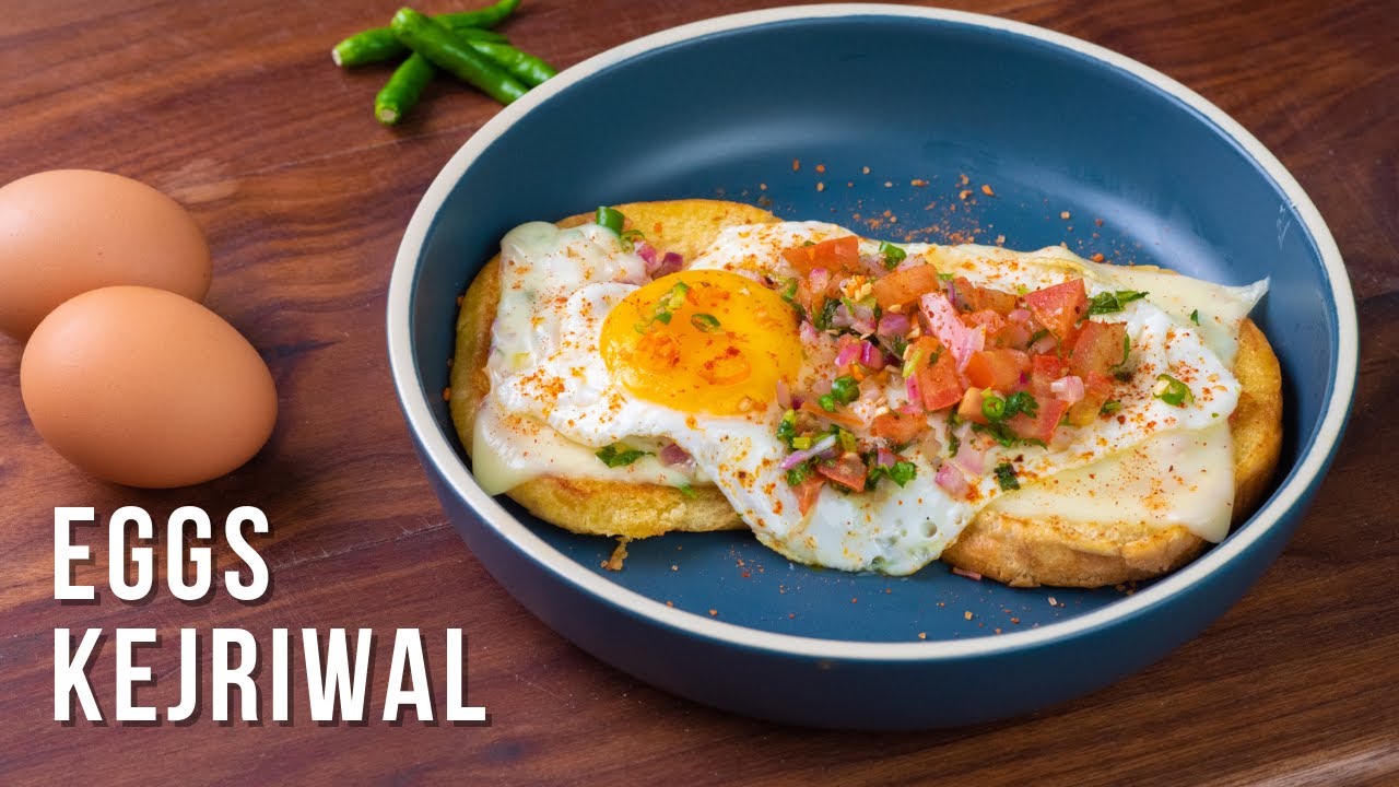 Eggs Kejriwal Mumbai Style and NYC Style Delicious Indian street food