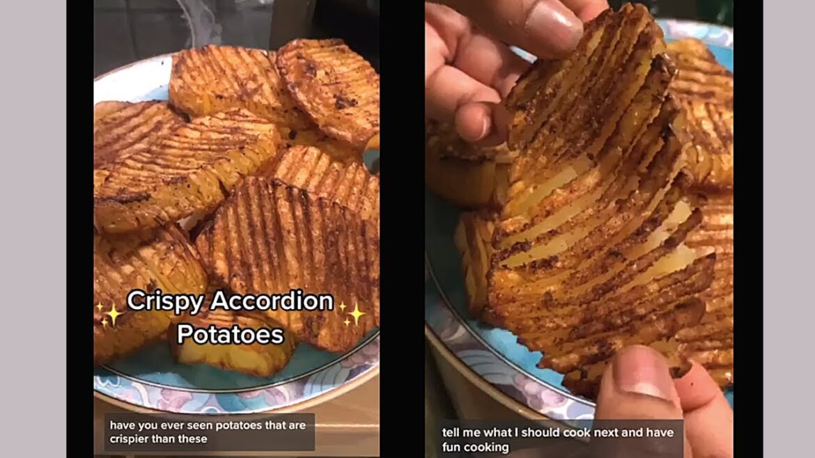 Crunchy Roast Potatoes | Accordion Potatoes | Super Easy and Fun to Make! #shorts Crunchy Roast Potatoes | Accordion Potatoes | Super Easy and Fun to Make! #shorts