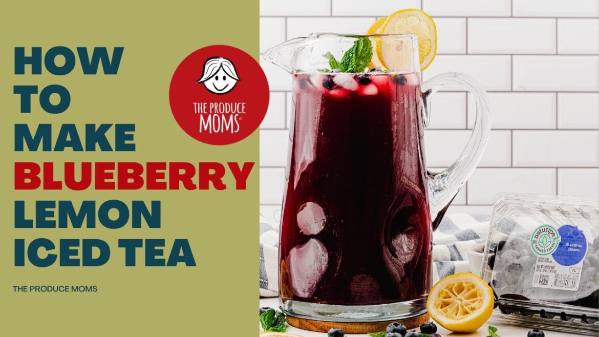 How To Make Blueberry Lemon Iced Tea With Recipe & Directions How To Make Blueberry Lemon Iced Tea With Recipe & Directions
