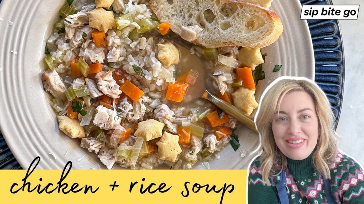 Homemade Chicken and Rice Soup