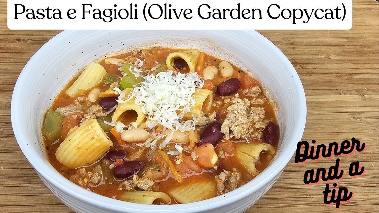 Blackstone Pasta e Fagioli ( Better than Olive Garden Copycat) Dining