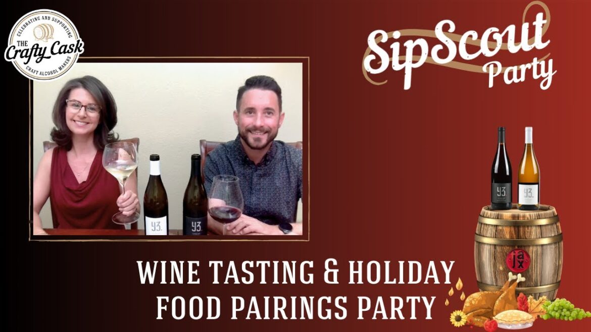 SipScout Party Holiday Wine Pairing Session with Jax Vineyards SipScout Party Holiday Wine Pairing Session with Jax Vineyards