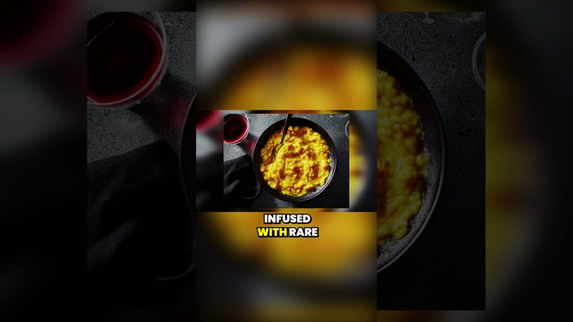 Unlock the Secrets of 24K Gold Risotto #shorts