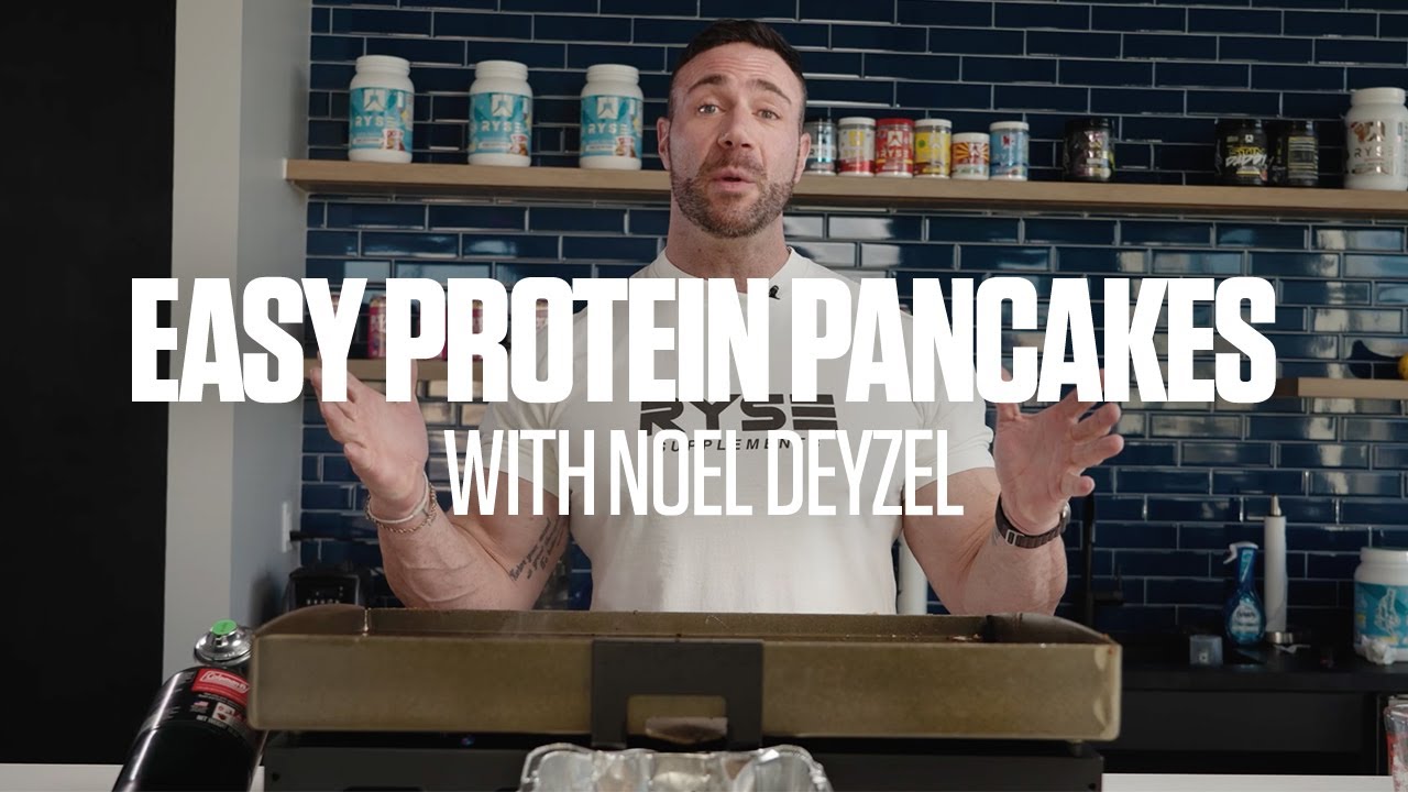 How to Easily make Protein Pancakes at home! Noel Deyzel Recipe