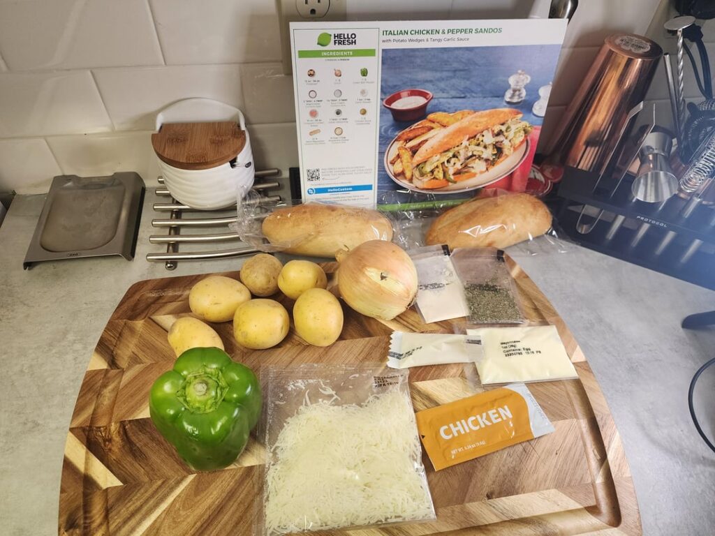 Italian Chicken & Pepper Sandos