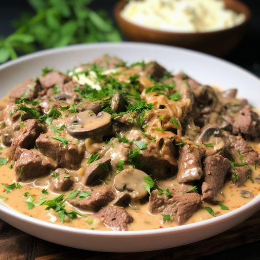 Keto Beef Stroganoff Dining and Cooking