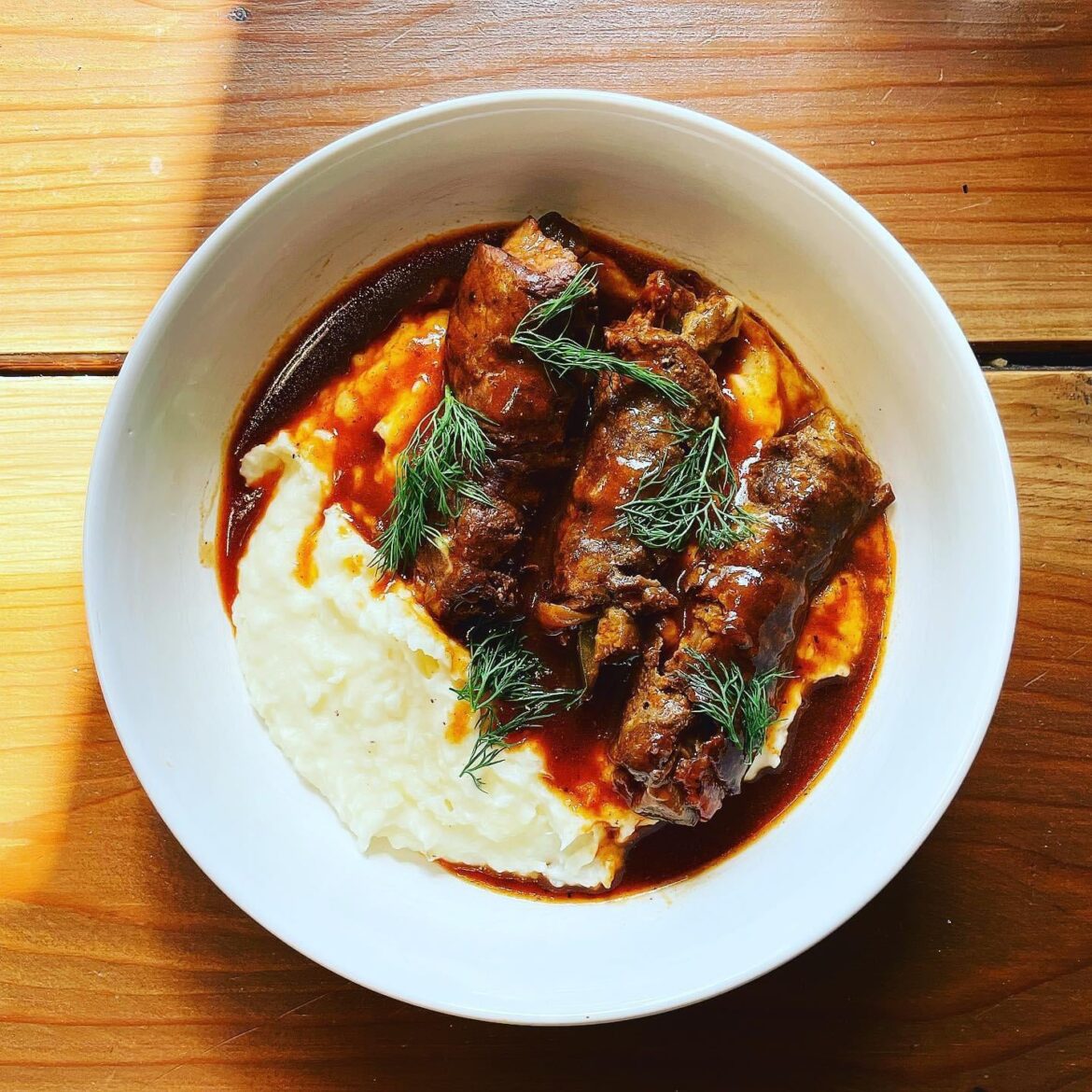 Beef Rouladen. Beef Rouladen.