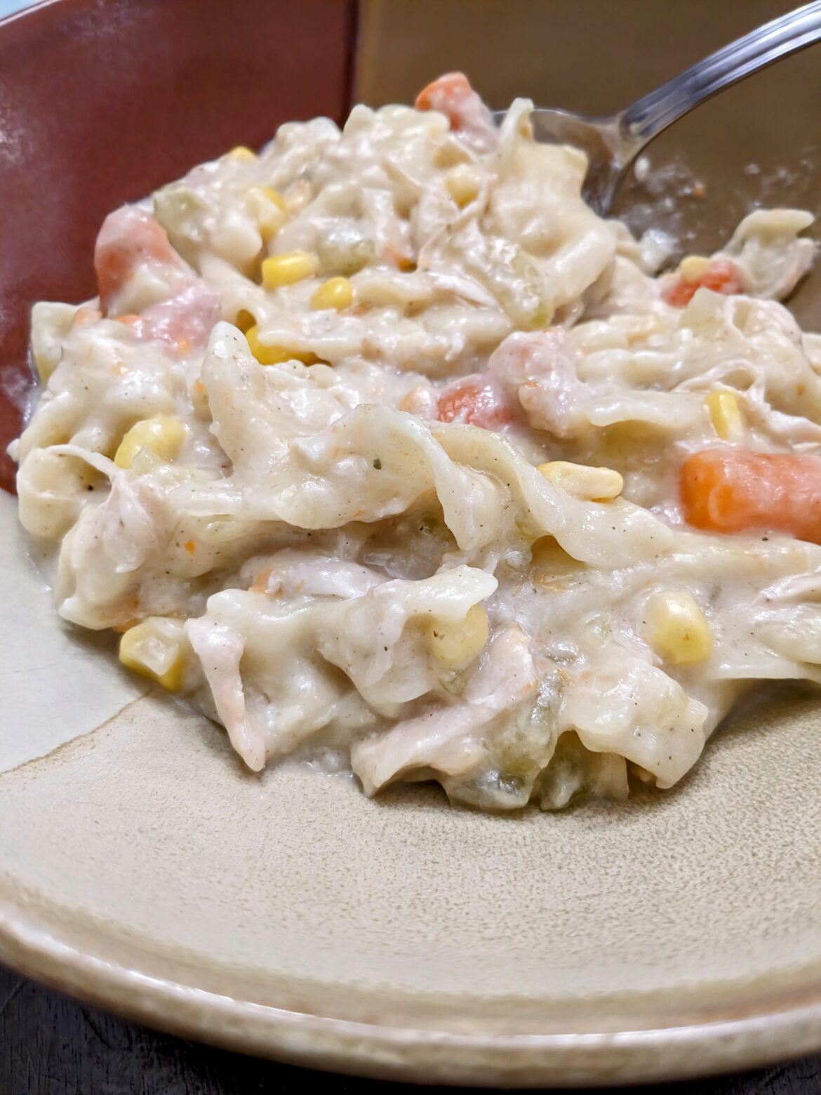 Creamy Chicken and Noodles.