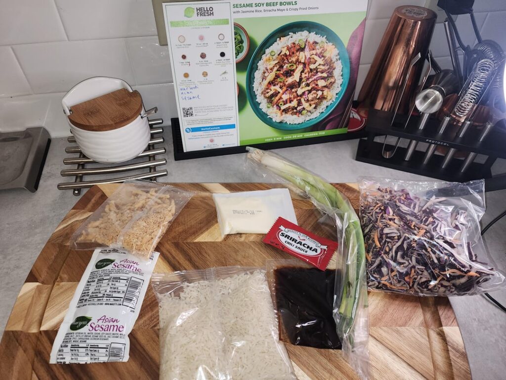 Sesame Soy Beef Bowls