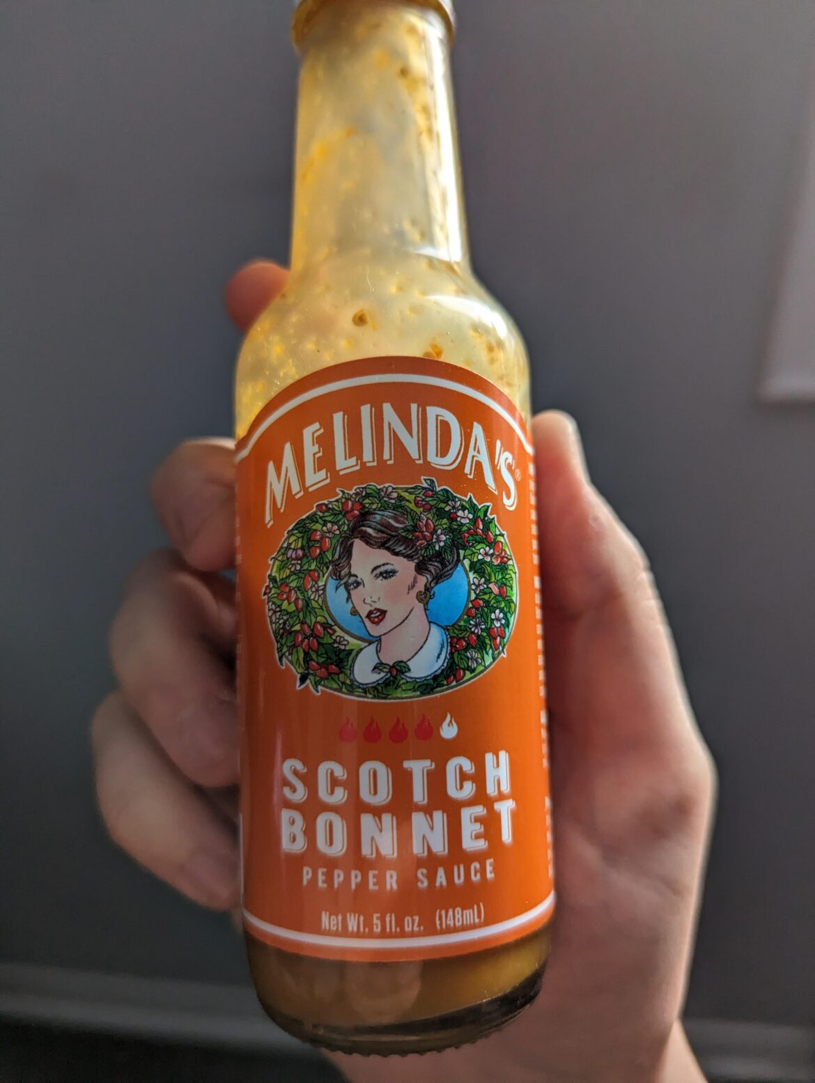 This sauce is absolutely delicious... Sweet and acidic, a strong yet not overbearing spice