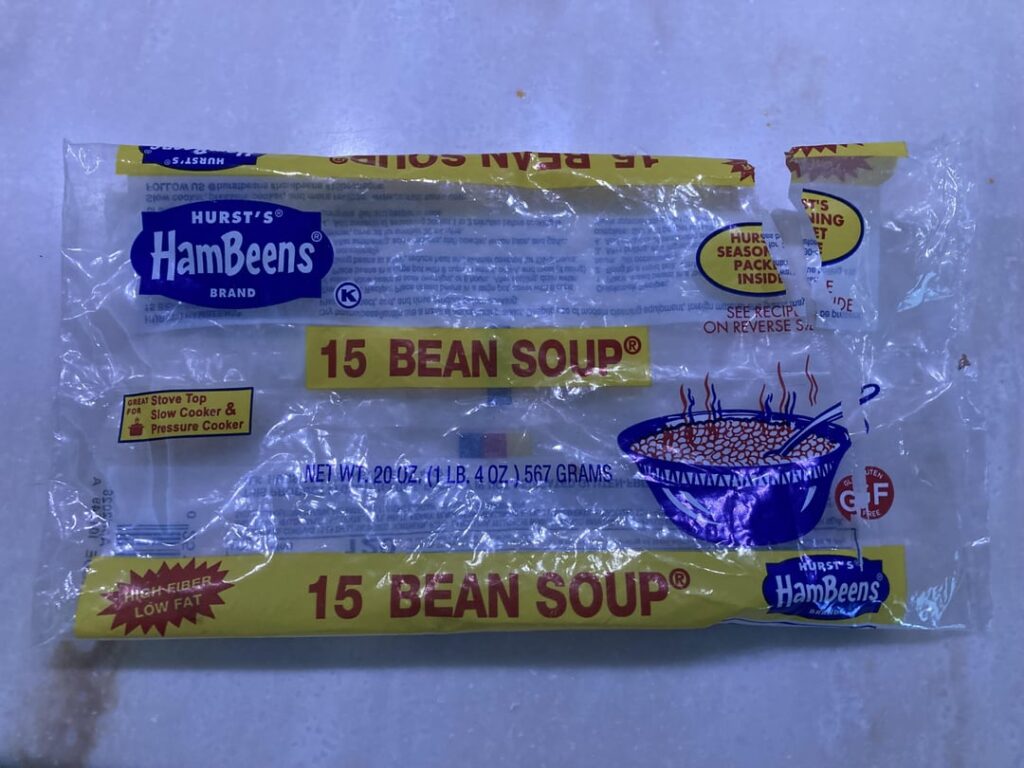 15 Bean Soup With a Smoked Pork Shank