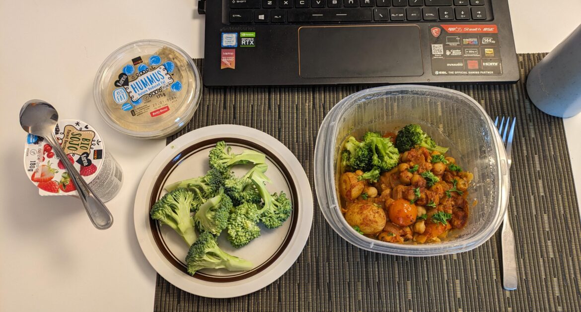 Lunch for a student living in Switzerland