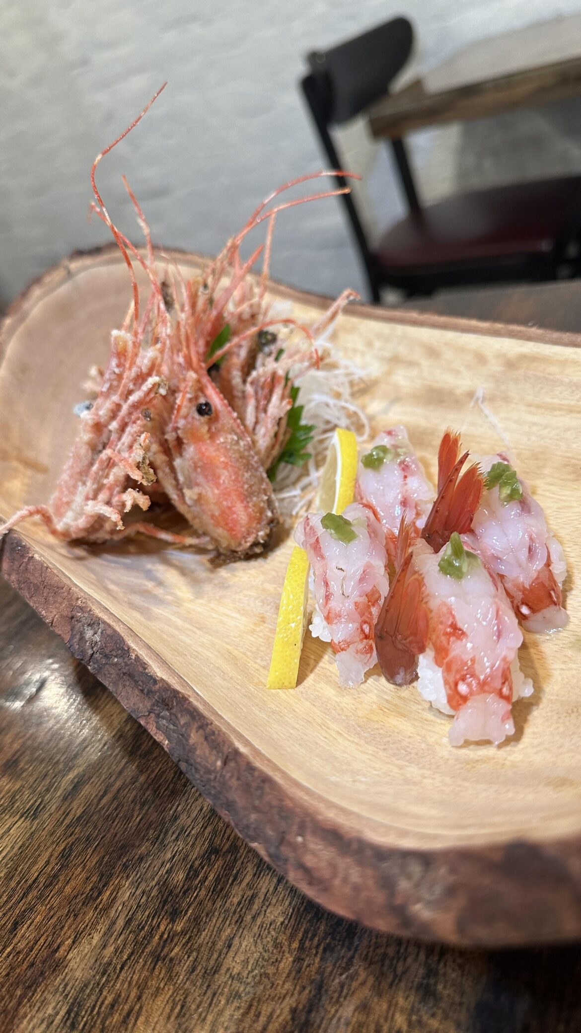 Amaebi (Sweet Shrimp) Nigiri