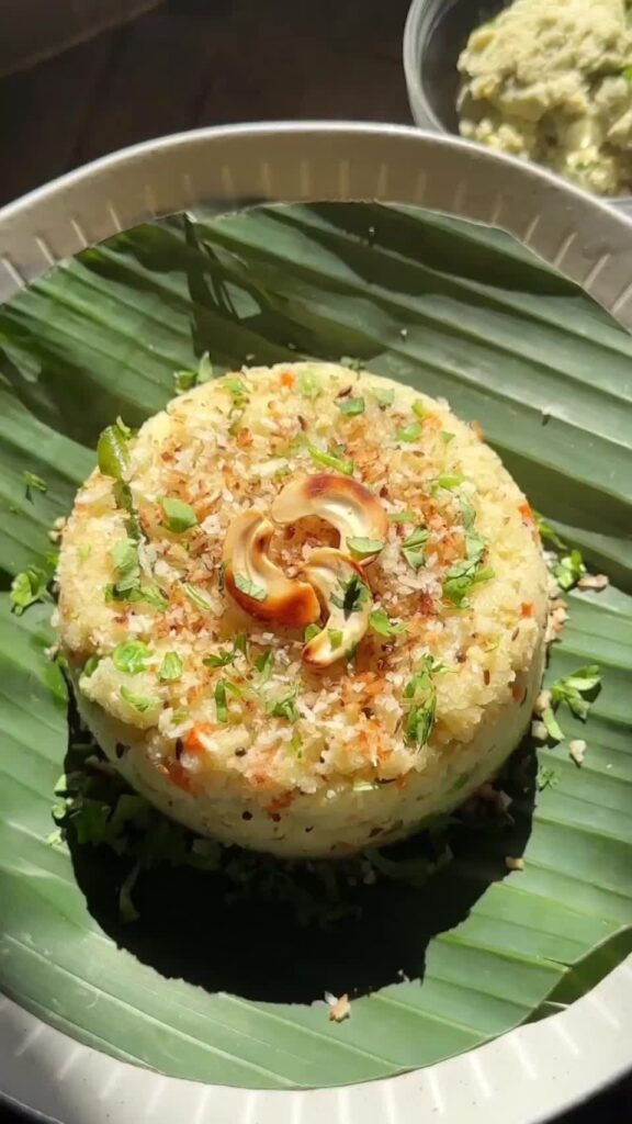 Spicy Toasted Coconut Upma
