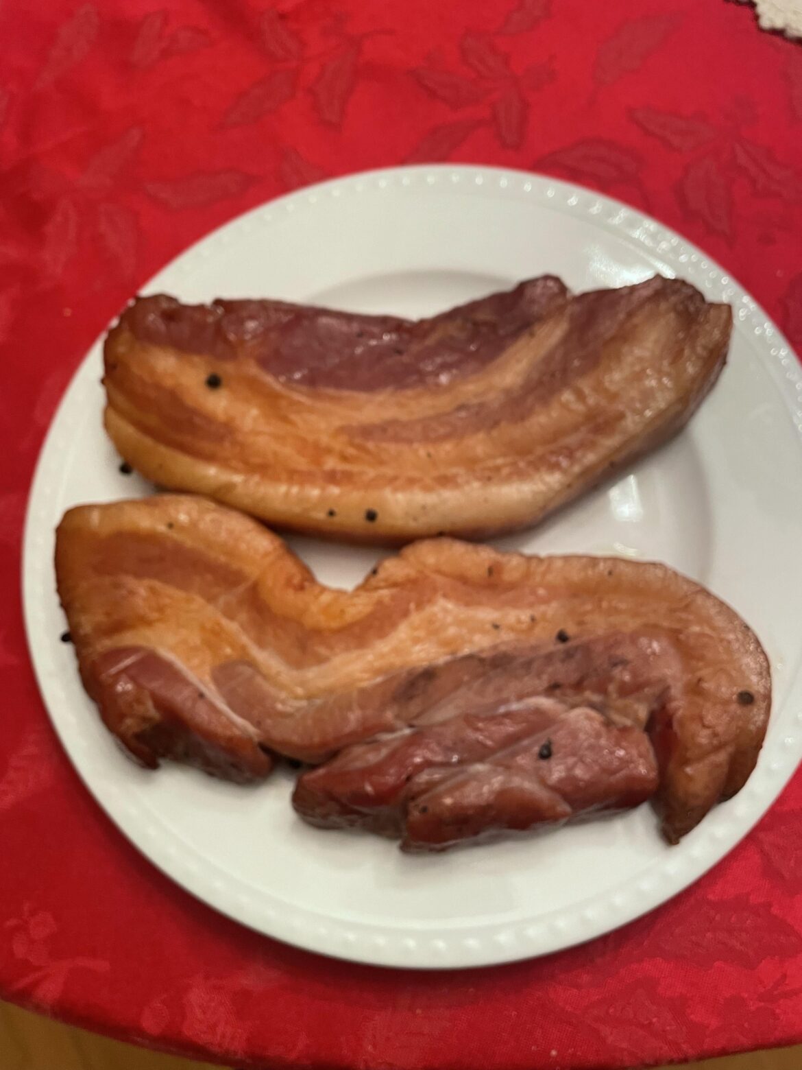 This is my first attempt at homemade bacon π₯ This is my first attempt at homemade bacon π₯