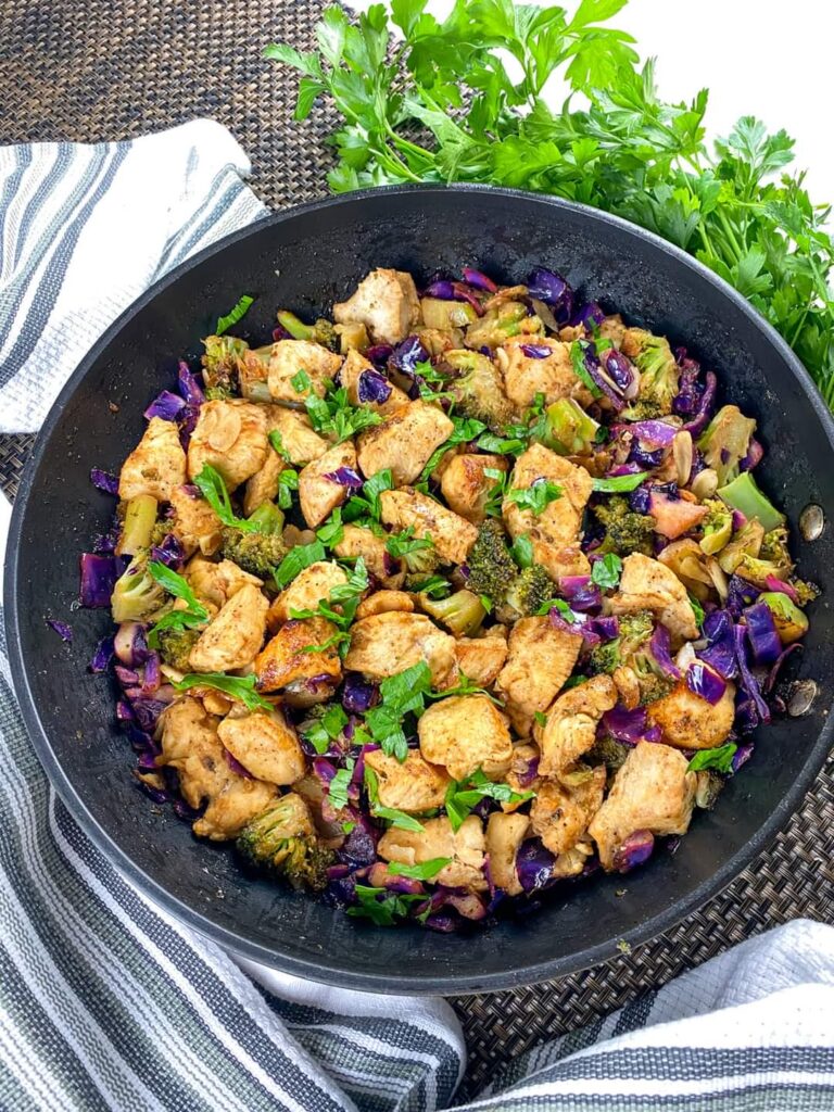 Chicken & Broccoli Skillet