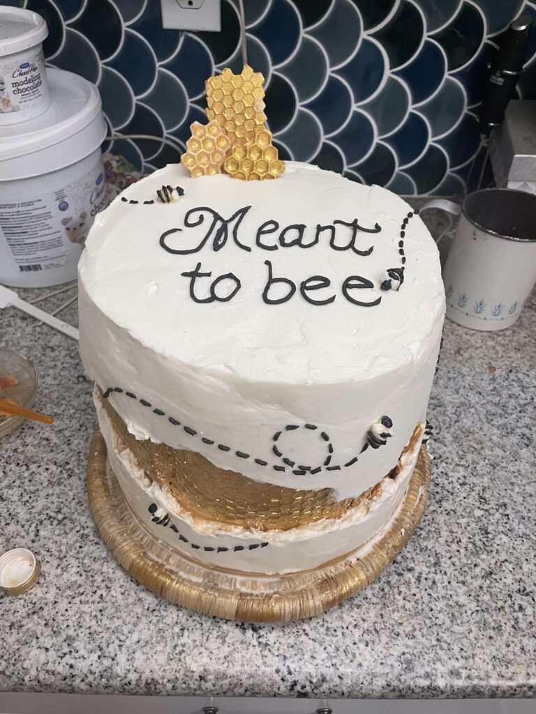 First fault line cake First fault line cake