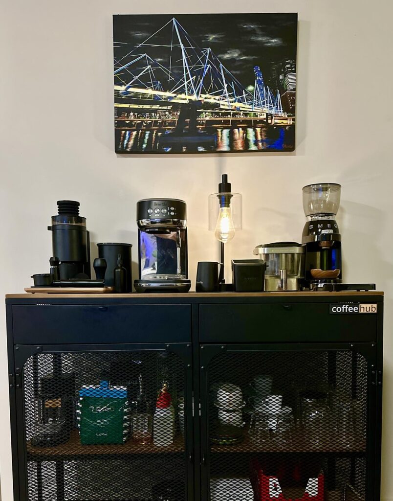 Moved my Coffee Station out of the kitchen.