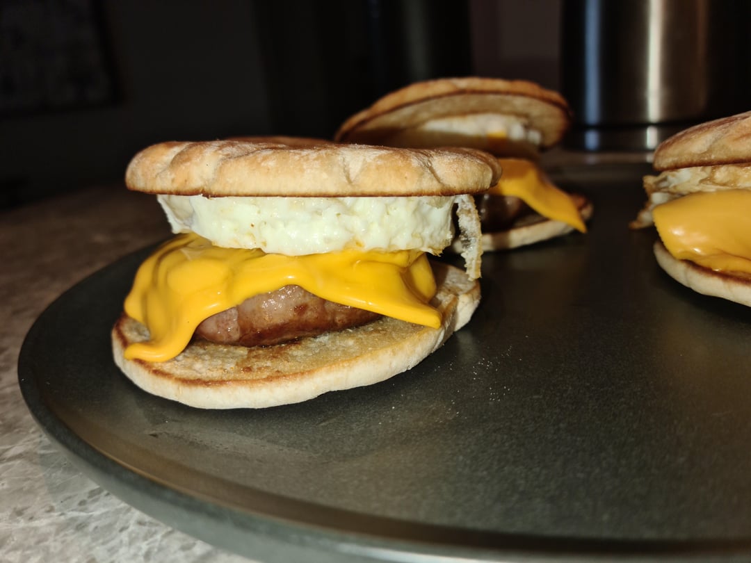 Sausage & Egg McMuffin (Healthy) Dining and Cooking