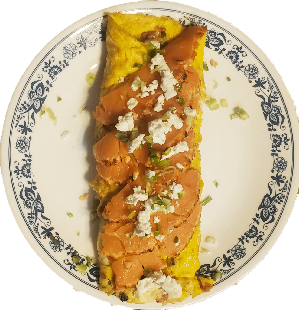 I'm pretty sure this was the best omelette I've ever had. New to this sub. OMAD