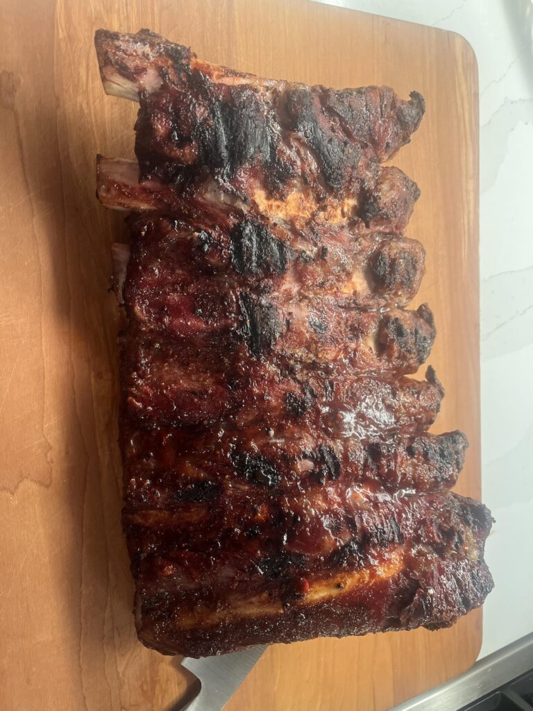Beef back ribs - turned out pretty well!