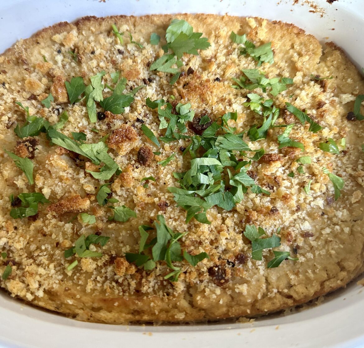 Whipped Cauliflower and Cannelloni Beans