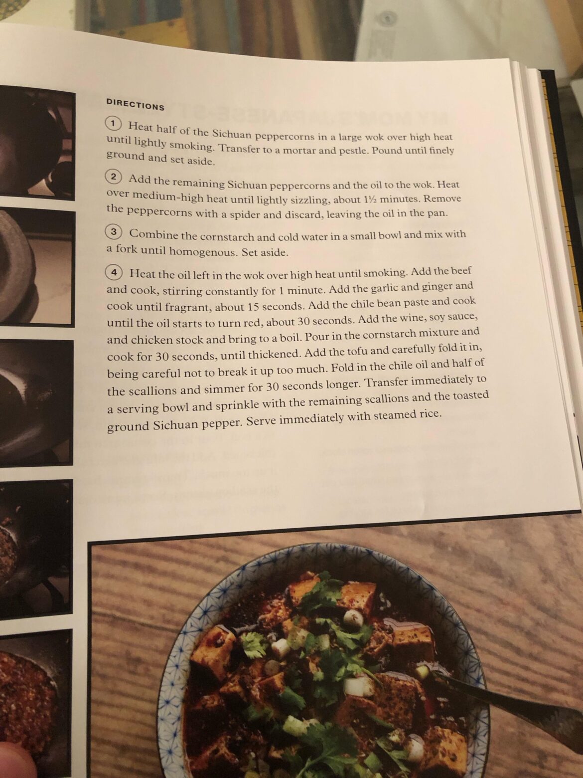 Question about Kenji Mapo Tofu from The Wok