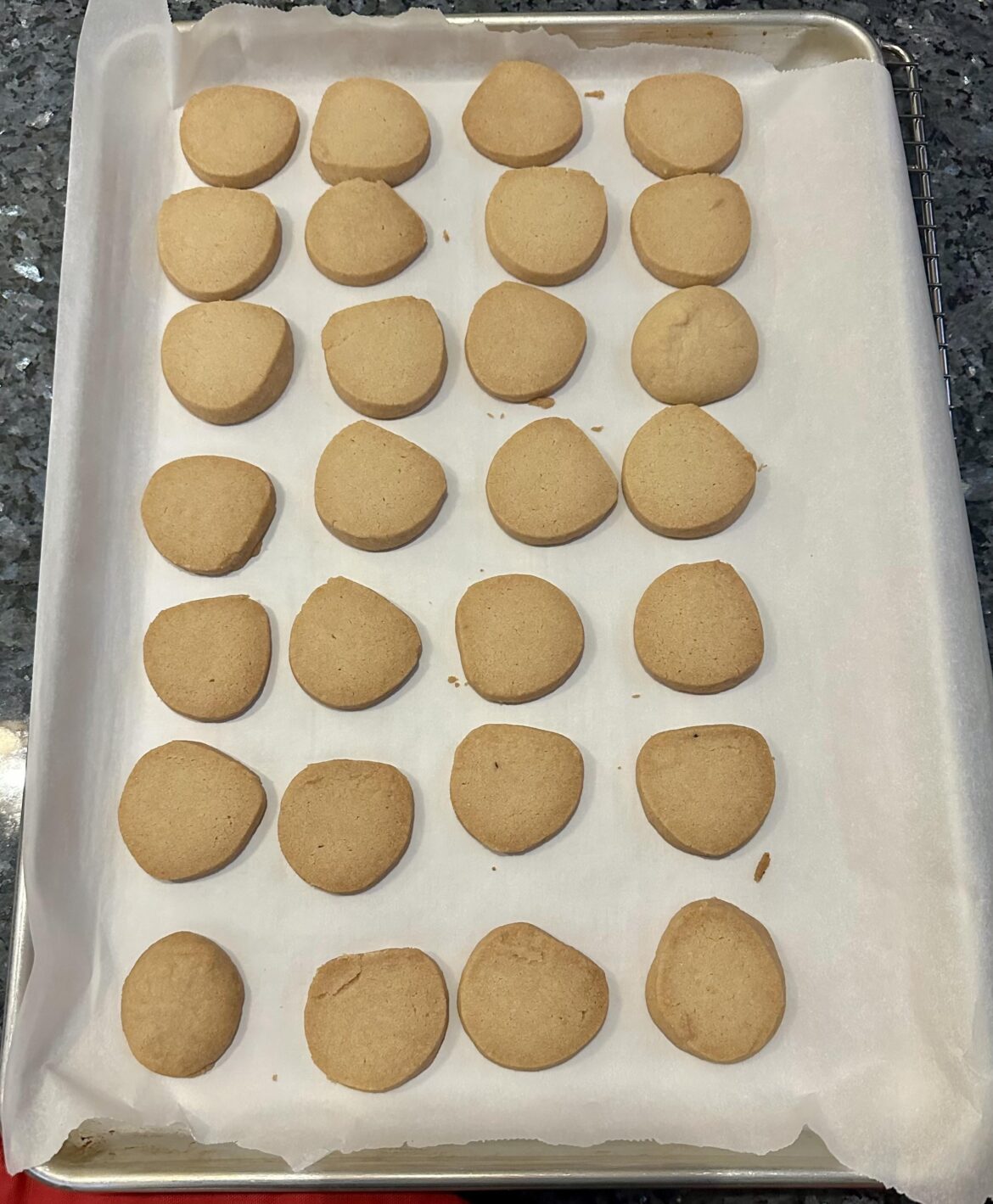 Brown Butter Shortbread Cookies