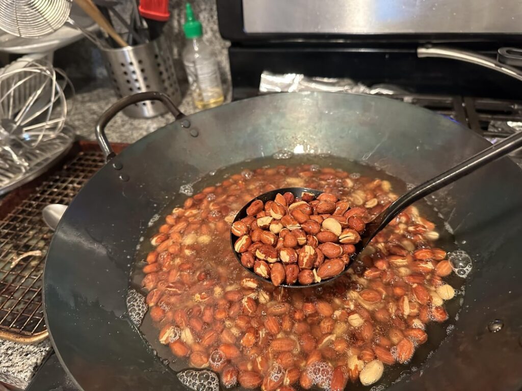 Kung Pao Chicken & Fried Peanuts (The Wok)