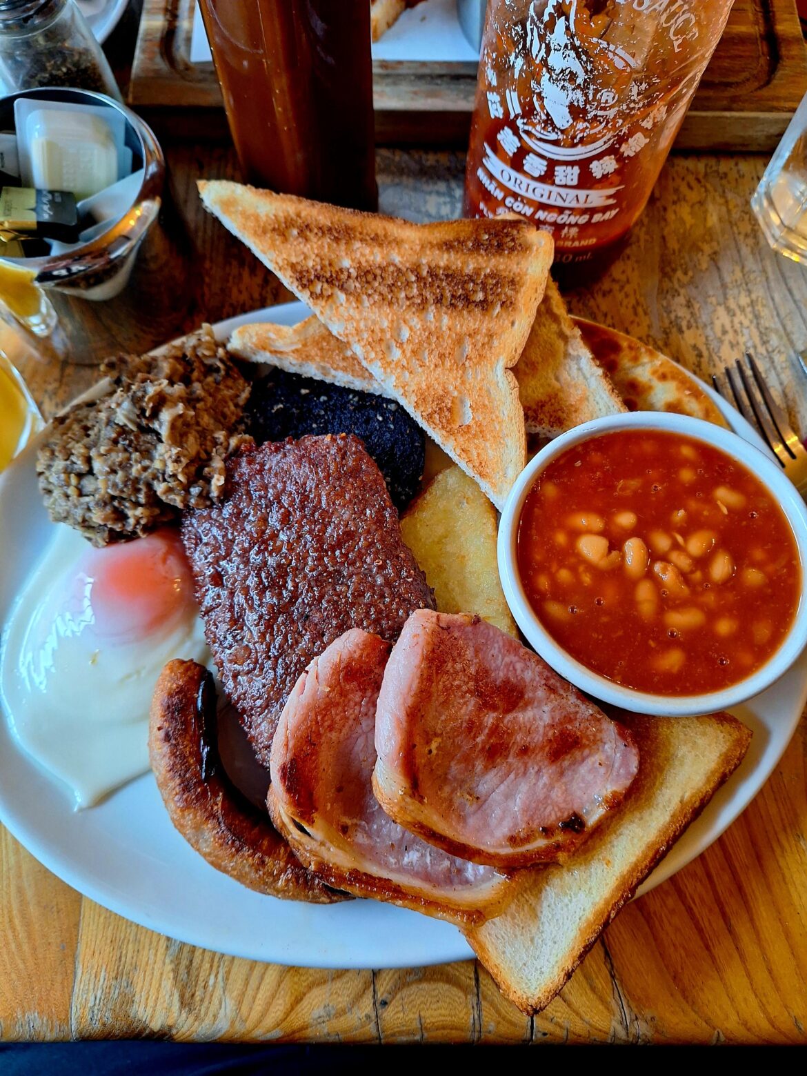 [I Ate] Scottish fry up
