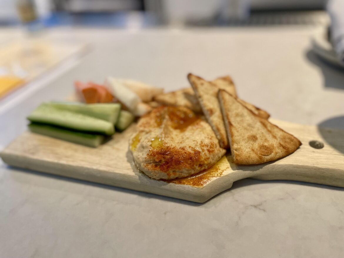 I prefer to mop up the olive oil straight from the bar