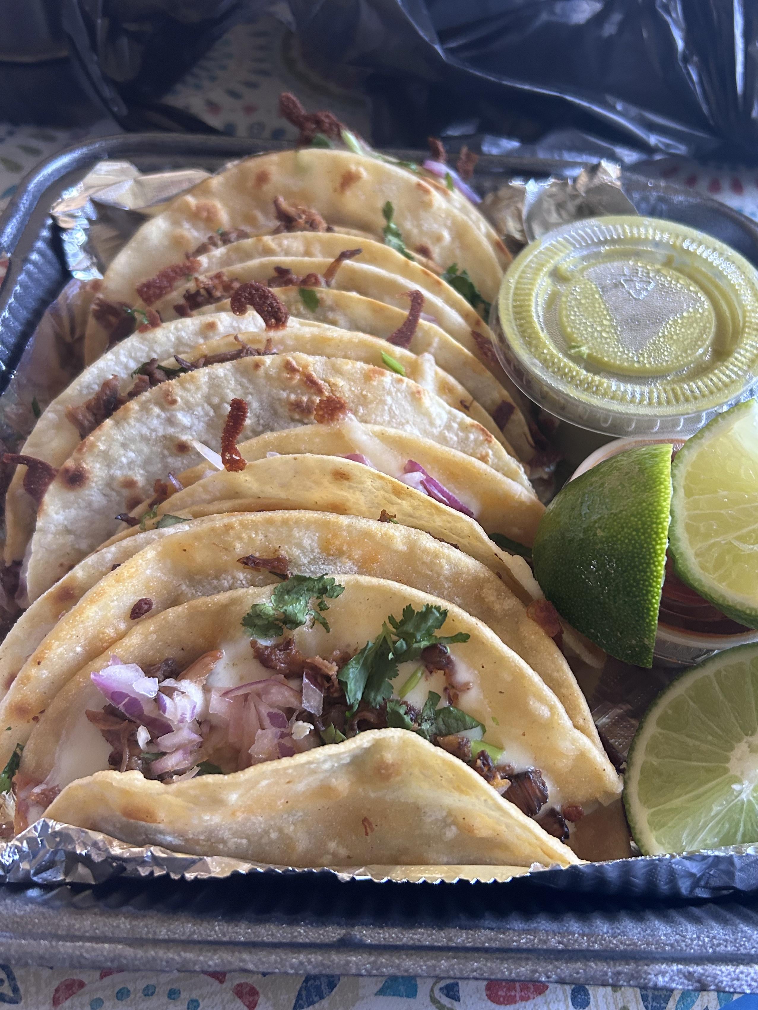 Birria Tacos from My Tacos Locos in Dan Angelo, TX Dining and Cooking