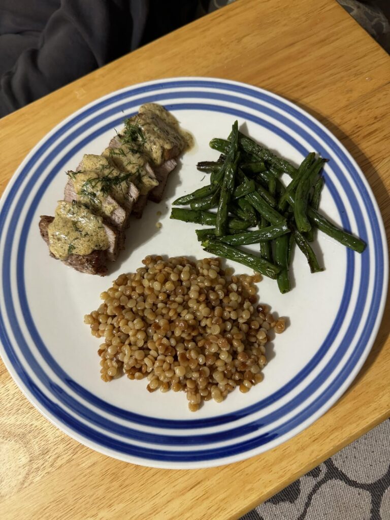 Creamy Dill Pork Filet - DELICIOUS!