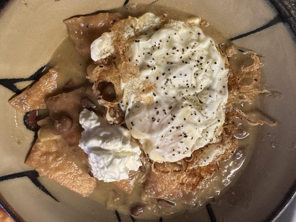 White Chicken Chilaquiles White Chicken Chilaquiles