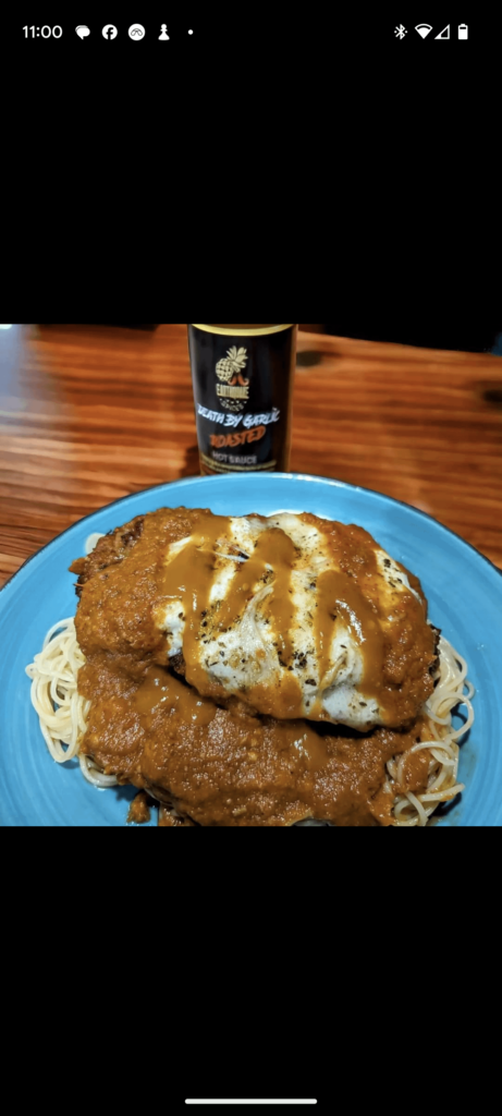 Do you guys put hot sauce on your chicken parm