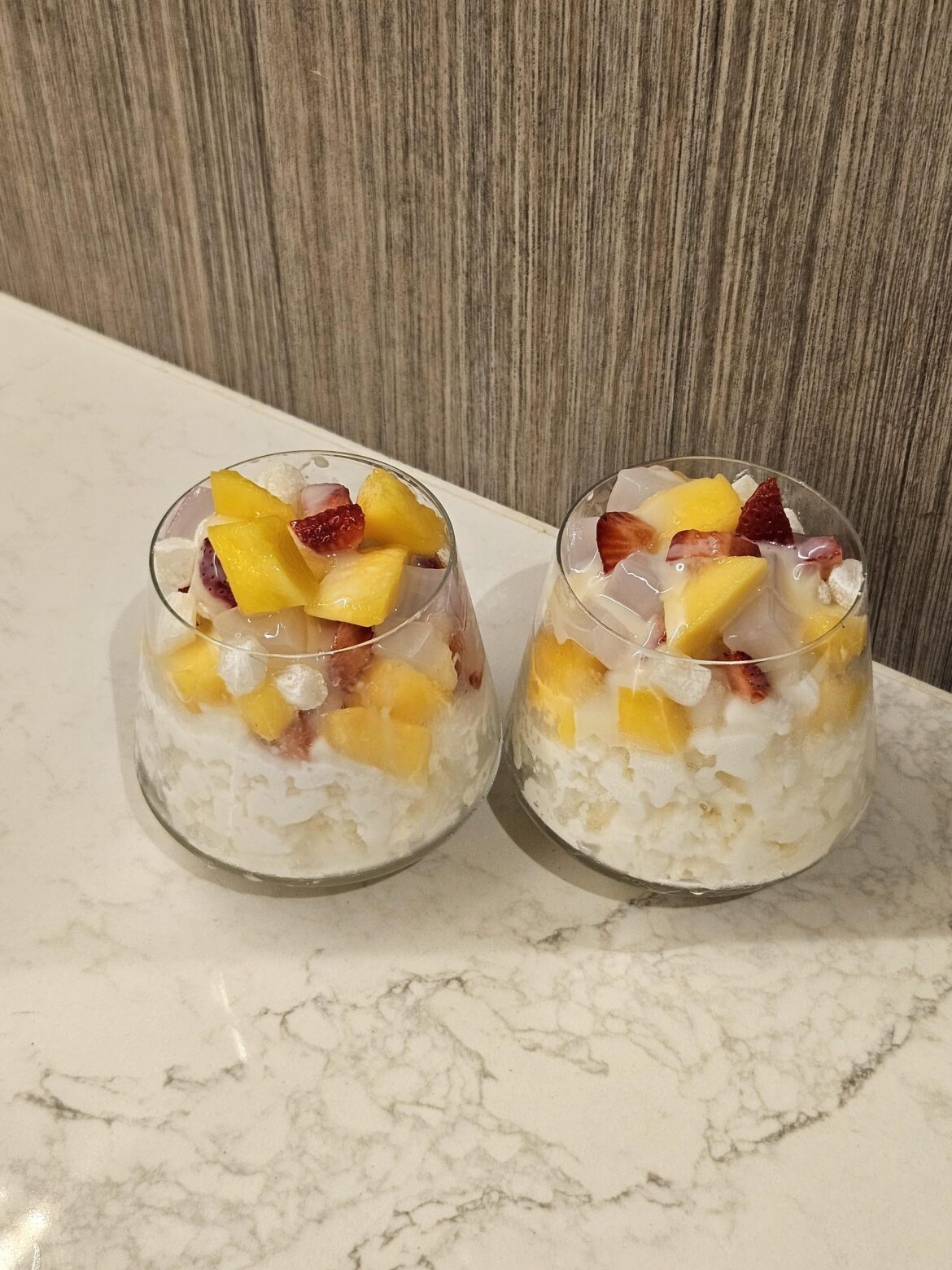 Gave homemade bingsu a go!