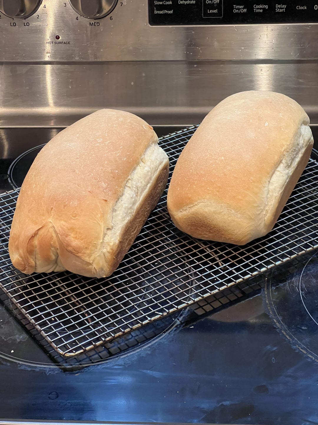 First bread loaves from my stand mixer Dining and Cooking