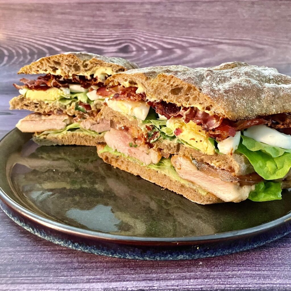 My take on a New York club sandwich