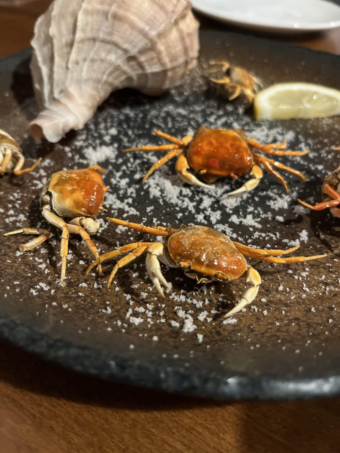 Deep fried baby crabs!