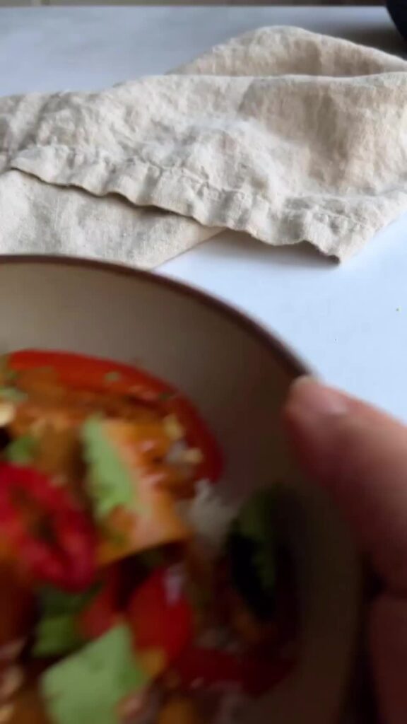 Garlic Pepper Tofu Strips