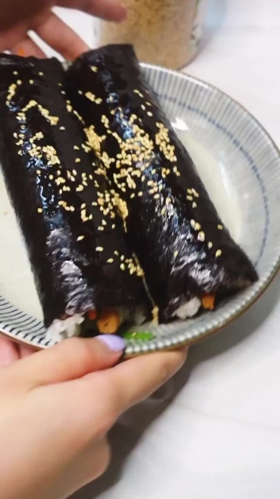 Bulgogi Kimbap with Tempeh