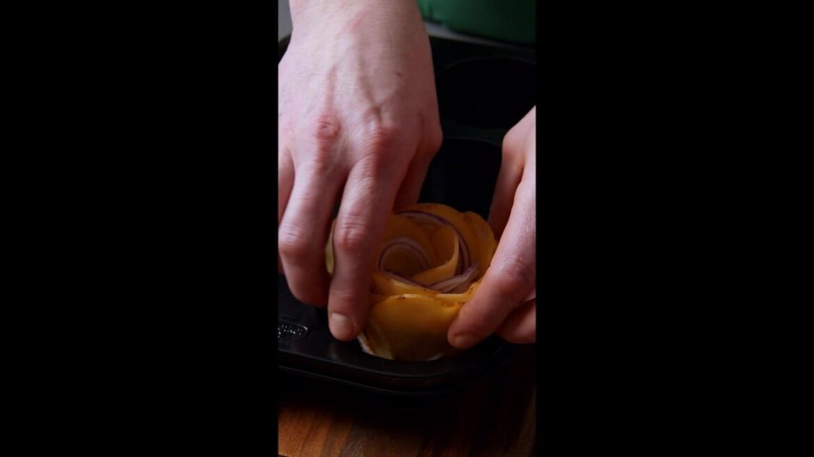 Tired of the same ole same ole? How about some Potato Roses tonight? 😋 ~S~