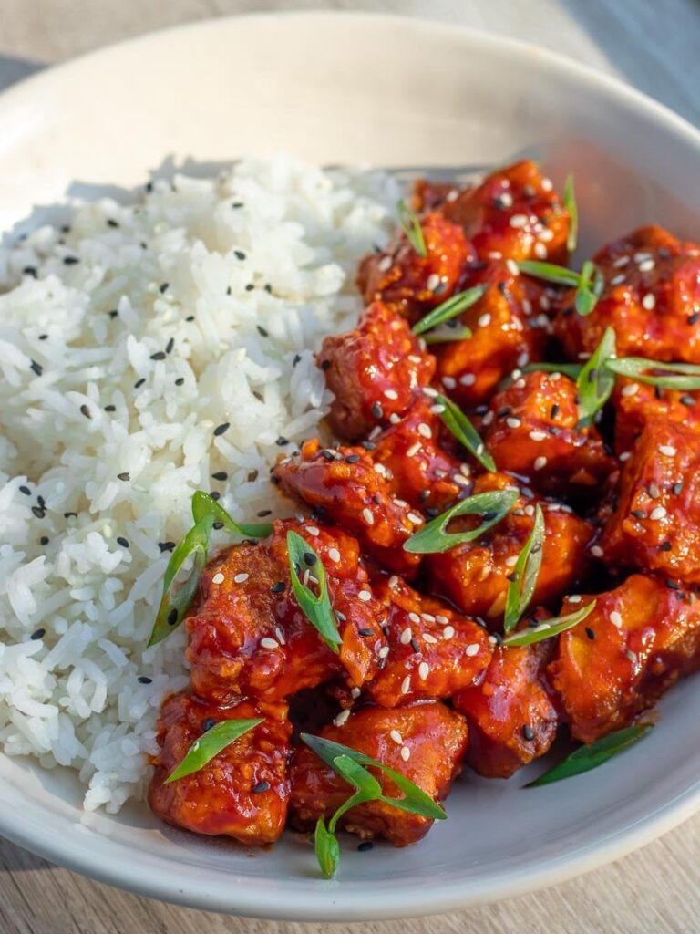 Spicy Gochujang Tofu Spicy Gochujang Tofu