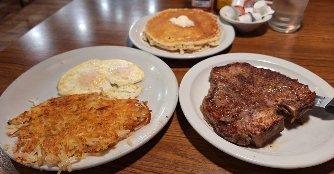 Don't hate me but the TBone Steak I got at Denny's was awesome