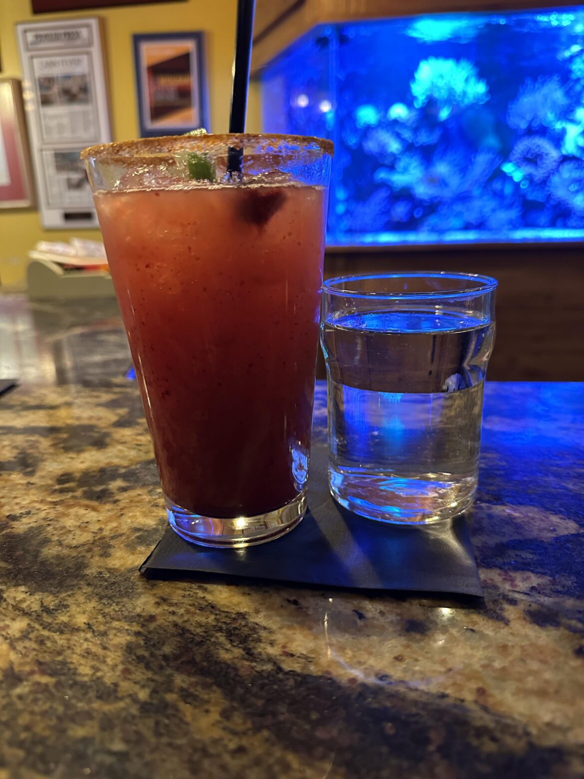 Blackberry Habanero Michelada